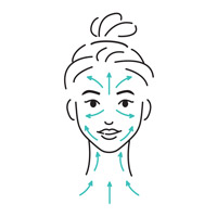 Application tips for Omnisens dry oil on the face
